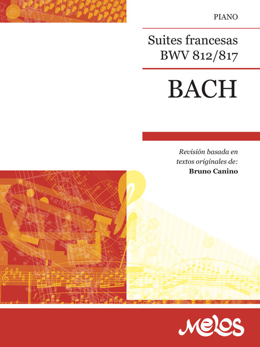 Title details for Bach Suites francesas BWV 812/817 by Johann Sebastian Bach - Wait list